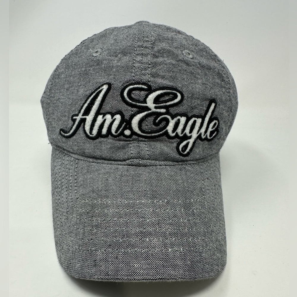 American Eagle Outfitters Hat Cap Retro Gray Fitted L/XL